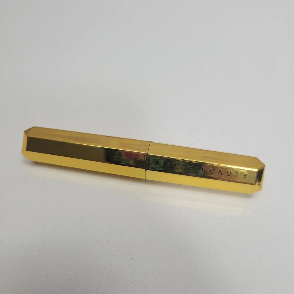 NEW No Box Fenty Beauty Hyper-Glitz Lipstick Trophy Wife Metallic‎ Gold